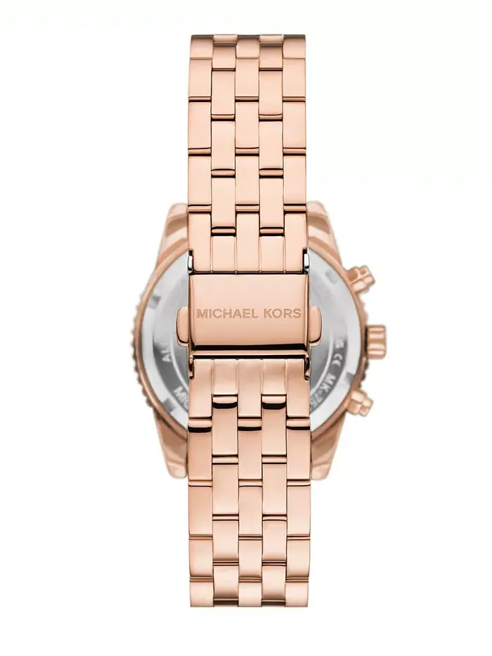 Женские часы Mini Bryant Chronograph с хронографом, корпус из нержавеющей стали с розовым золотым — изображение 3 из 5