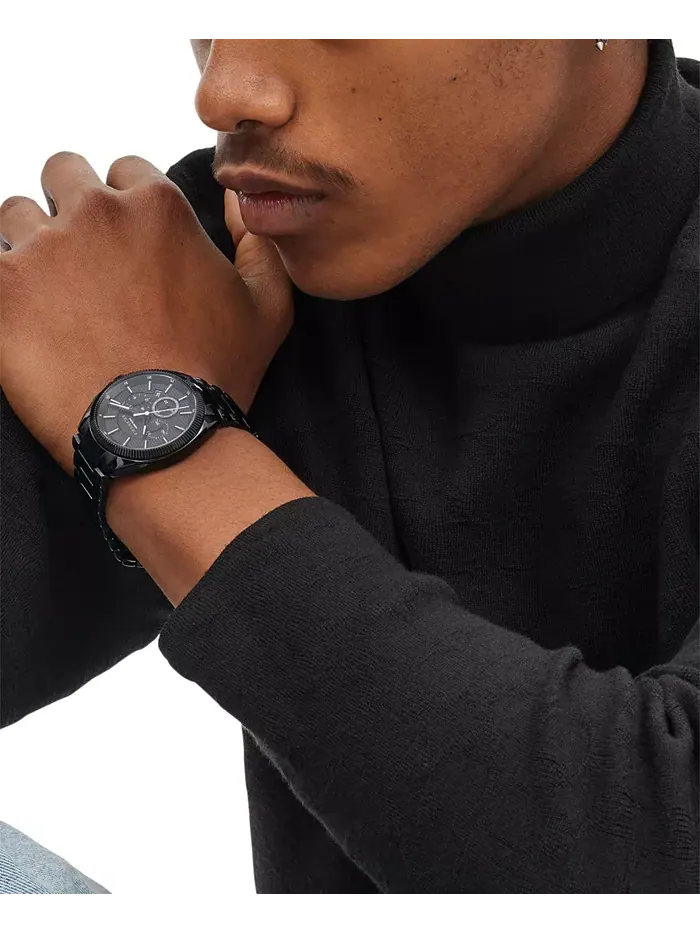 Мужские часы Jackson Black со стальным браслетом, 45 мм COACH — изображение 5 из 6