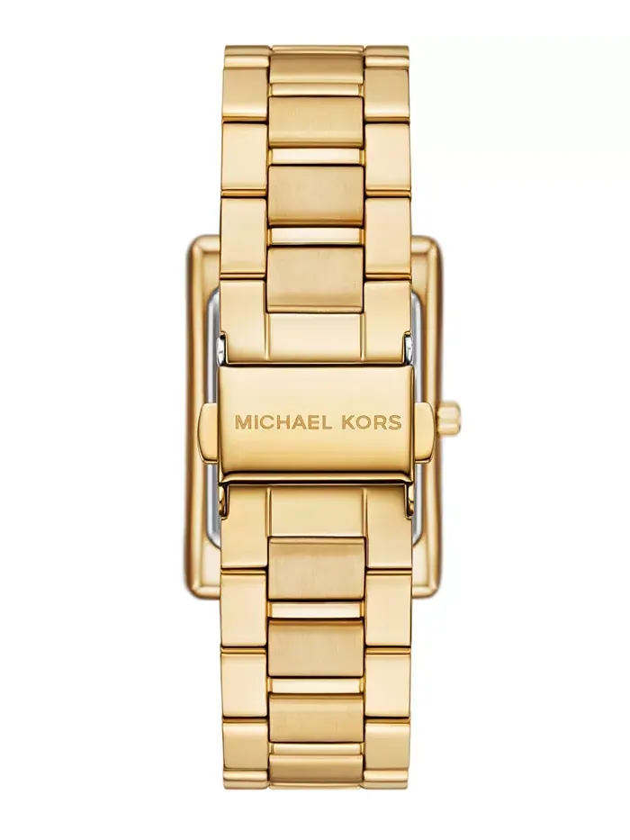 Женские часы Essex из нержавеющей стали с золотистым покрытием, 26x36 мм Michael Kors — изображение 3 из 5