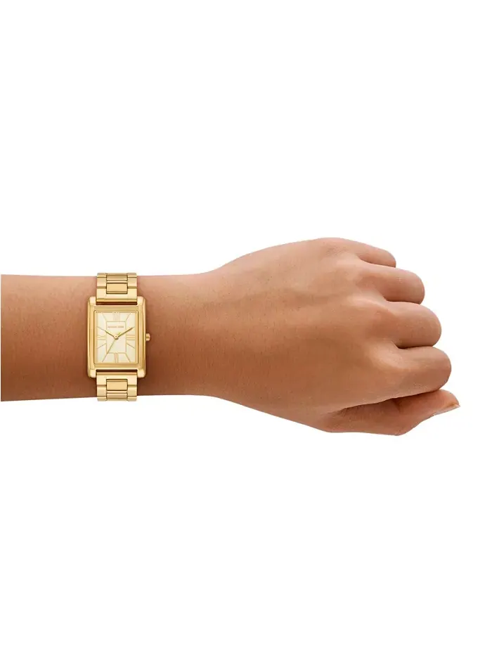 Женские часы Essex из нержавеющей стали с золотистым покрытием, 26x36 мм Michael Kors — изображение 4 из 5
