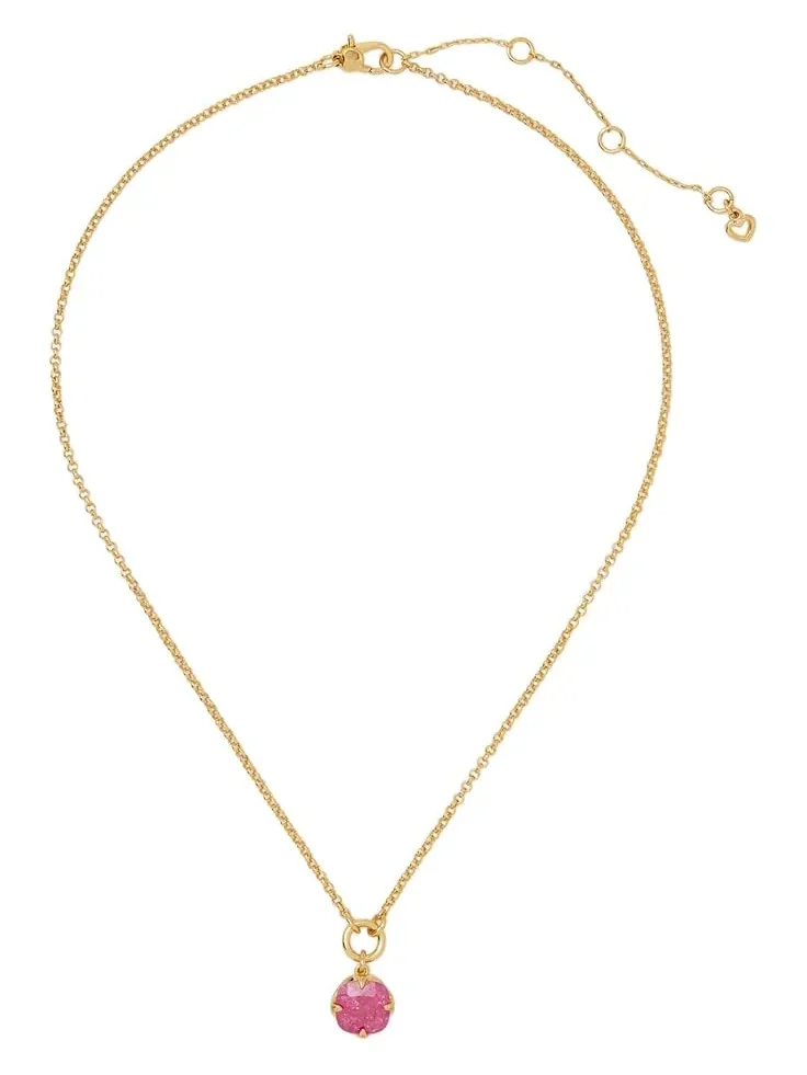 Женский кулон в виде цветка в форме лопатки, 10 мм. Kate Spade New York — изображение 1 из 1, оттенок фуксия