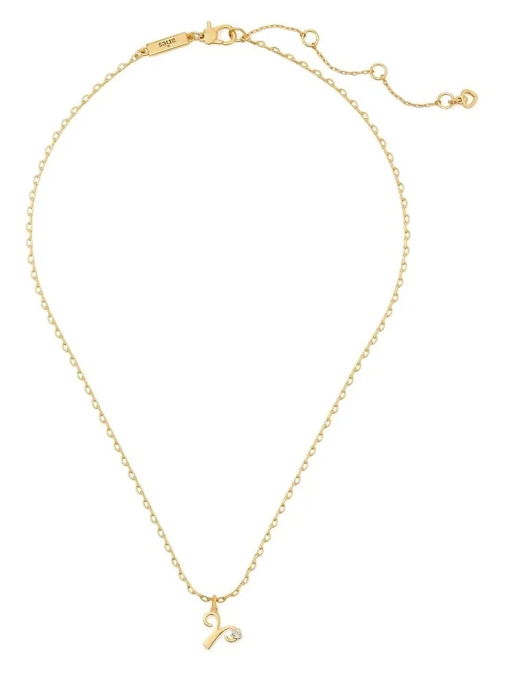 Мини-кулон для женщин "Какой у тебя знак зодиака Овен?" Kate Spade New York — изображение 1 из 2