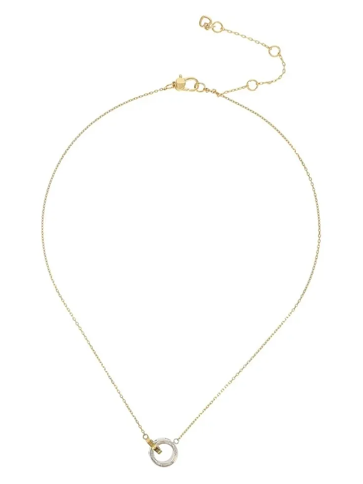 Женский кулон «Вставленный в камень» Kate Spade New York — изображение 2 из 2, оттенок прозрачный
