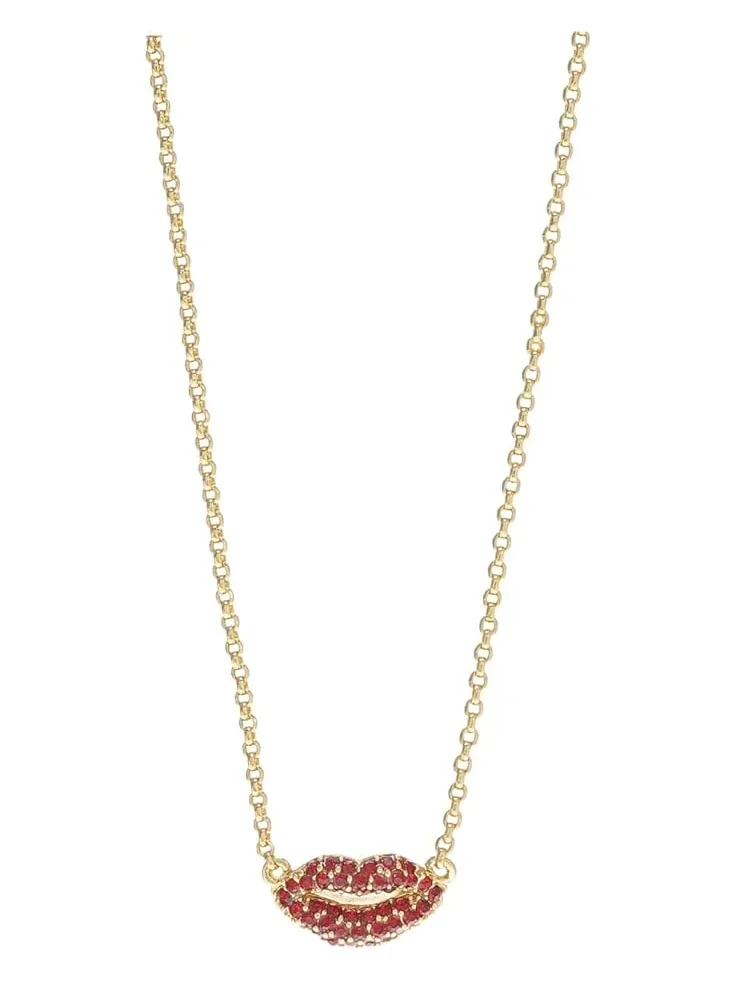 Женский мини-кулон LPS Kate Spade New York — изображение 1 из 2, оттенок красный