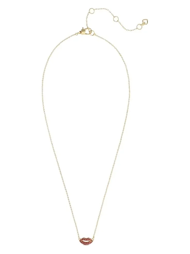 Женский мини-кулон LPS Kate Spade New York — изображение 2 из 2, оттенок красный