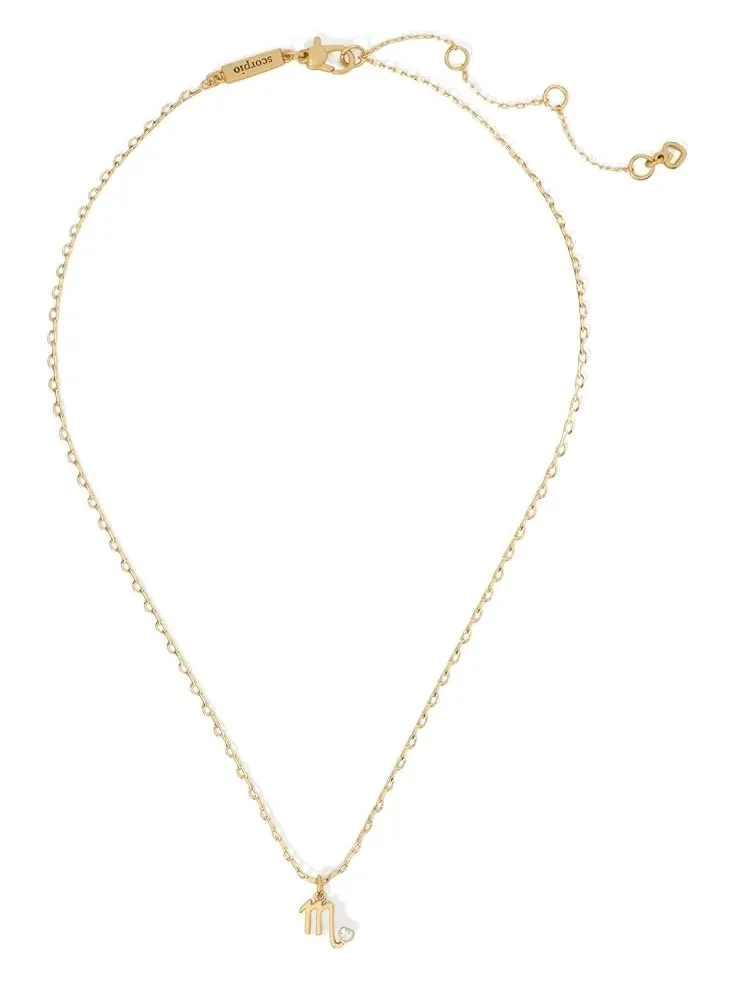 Мини-кулон для женщин "Какой у тебя знак зодиака Скорпион?" Kate Spade New York — изображение 1 из 2