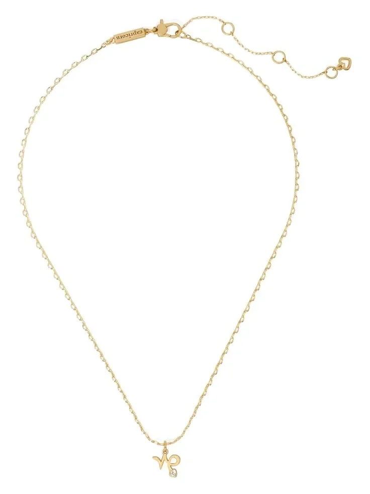 Мини-кулон для женщин "Какой у тебя знак зодиака - Козерог?" Kate Spade New York — изображение 1 из 1