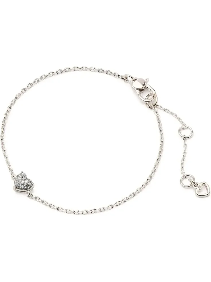 Женский браслет My Love Line Kate Spade New York — изображение 1 из 1, оттенок серебряный