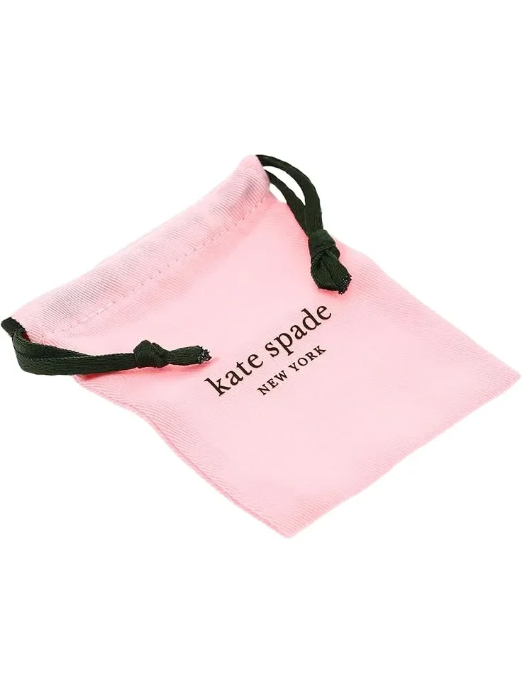 Женские серьги-кольца Dazzle Double Huggies Kate Spade New York — изображение 2 из 2, оттенок мульти
