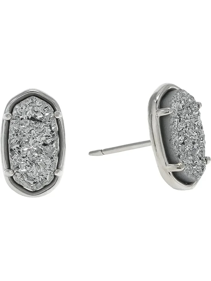 Женские серьги-гвоздики Grayson Stone Kendra Scott — серебристый