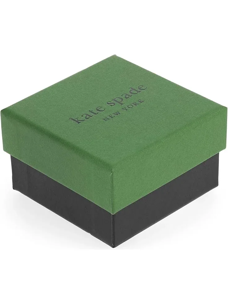 Женские серьги-гвоздики «Расплавленное стекло» Kate Spade New York — изображение 2 из 2, оттенок золотистый кремовый