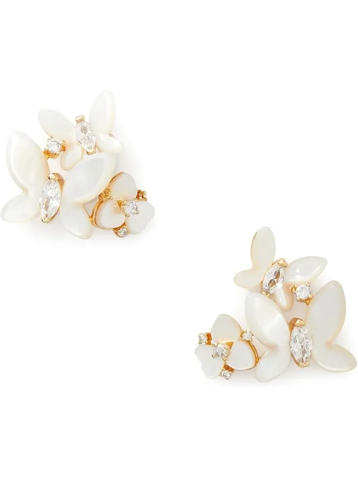Women's Kate Spade New York Cluster Studs — изображение 1 из 1, оттенок белый мульти