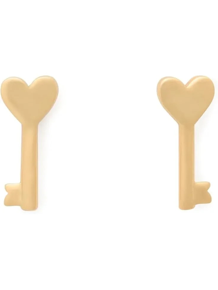 Women's Kate Spade New York Key Studs — изображение 1 из 2, оттенок золото
