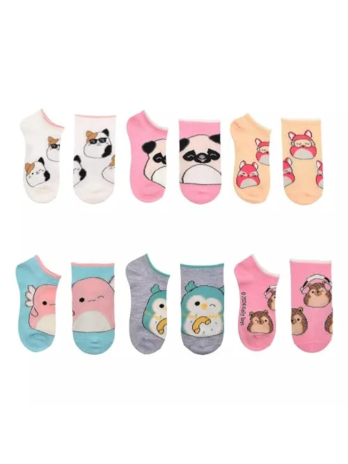 Squishmallows набор коротких носков для девочек, 6 пар — 2