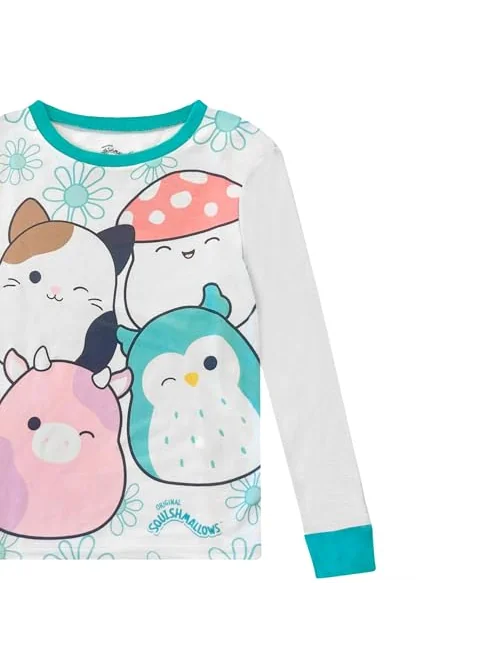 Squishmallows пижамный комплект для девочек, 4 предмета — 3