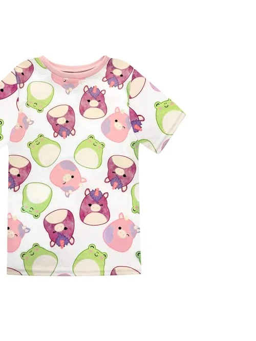 Пижама Squishmallows для девочек, комплект из 4 предметов — 5