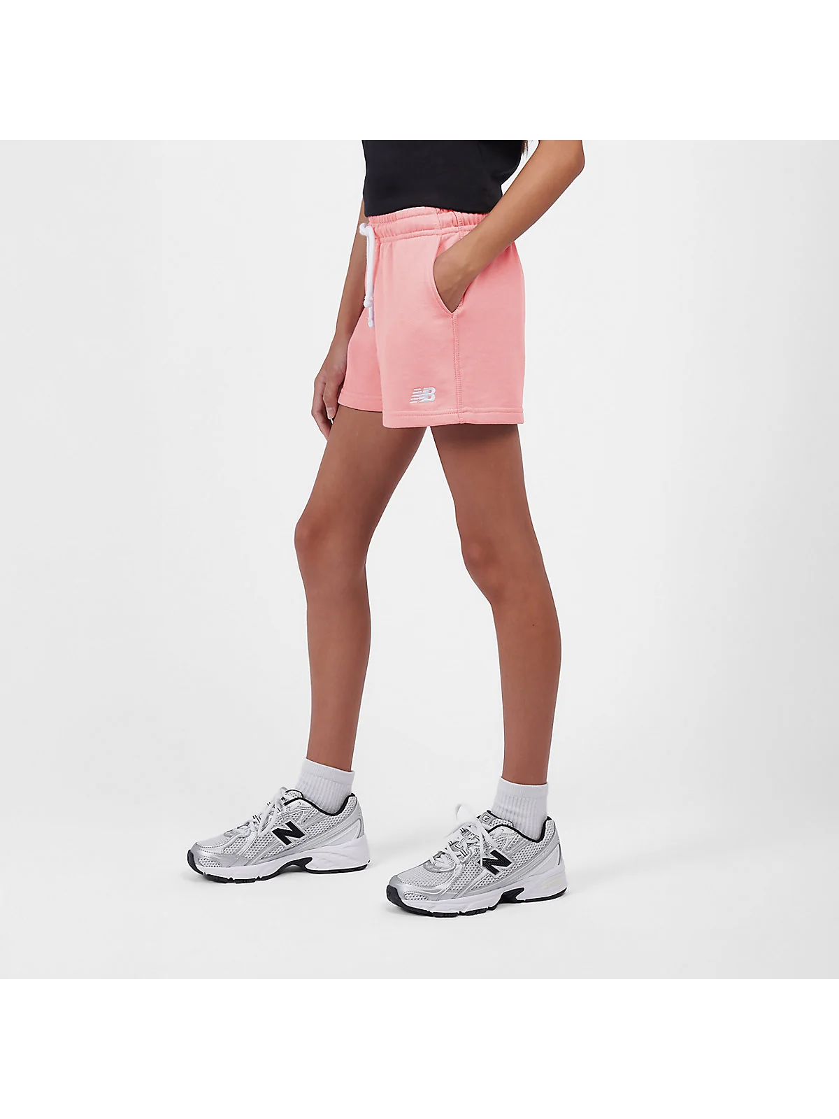 Шорты для девочек New Balance FT Small Logo — 5