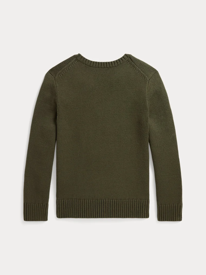 Свитер Ralph Lauren с вязаным мишкой Polo Bear — 2