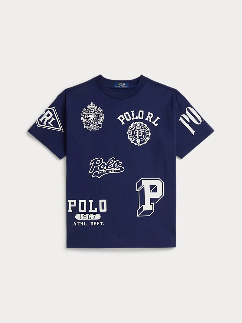 Оверсайз футболка с принтом Ralph Lauren — 1