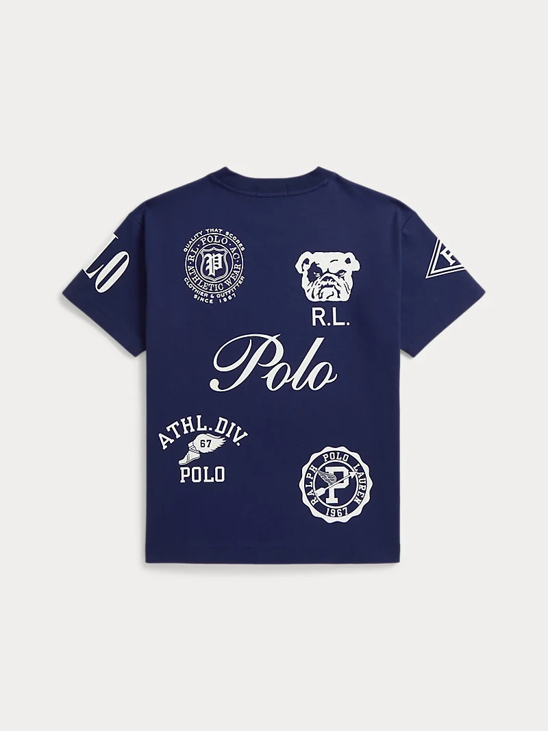 Оверсайз футболка с принтом Ralph Lauren — 2