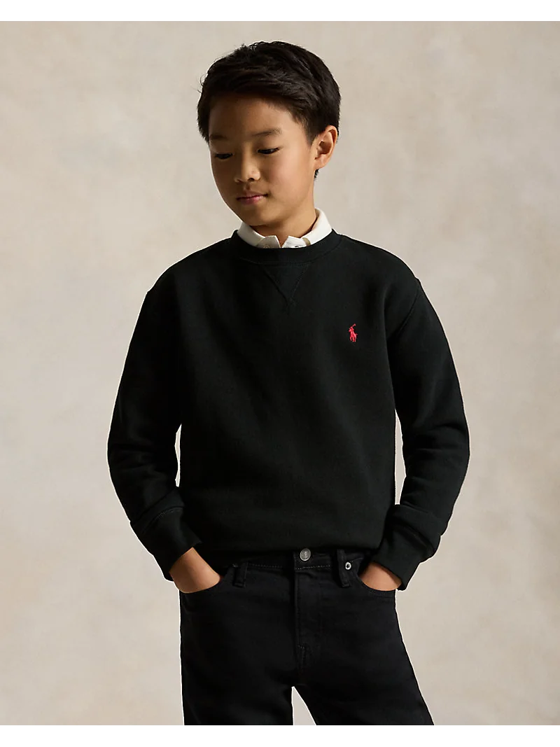 Свитшот Ralph Lauren из флиса с вышитым пони — 1