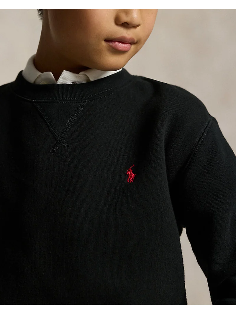 Свитшот Ralph Lauren из флиса с вышитым пони — 5