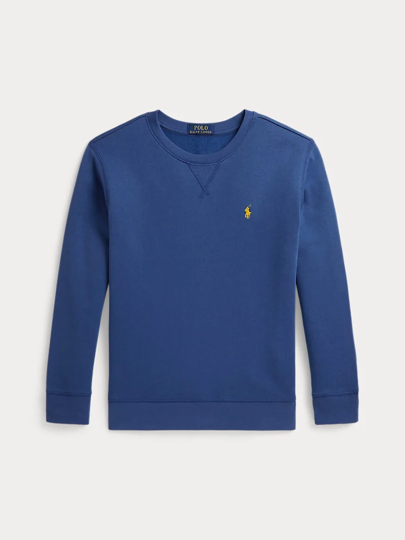 Свитшот Ralph Lauren из флиса с вышитым пони — 1