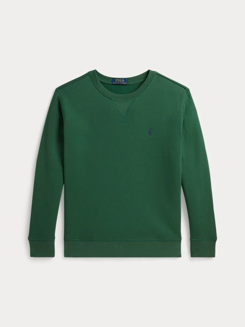 Свитшот Ralph Lauren из флиса с вышитым пони — 1