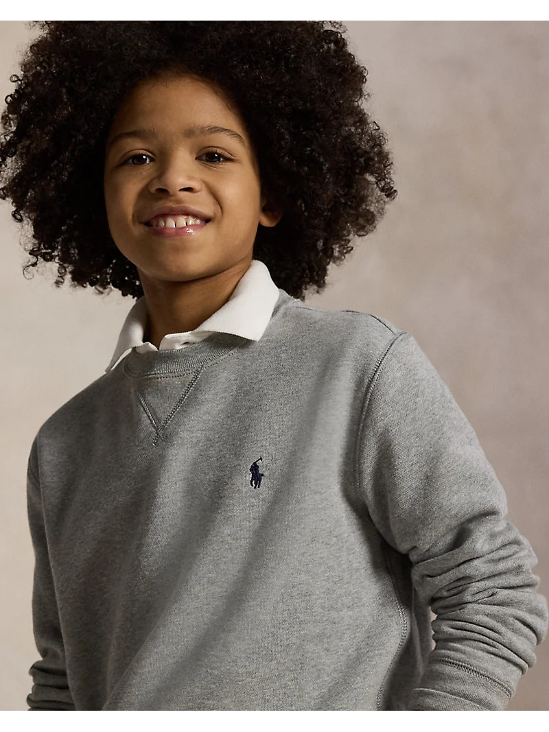 Свитшот Ralph Lauren из флиса с вышитым пони — 5