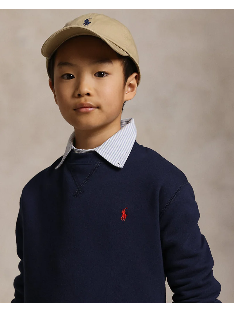 Свитшот Ralph Lauren из флиса с вышитым пони — 5