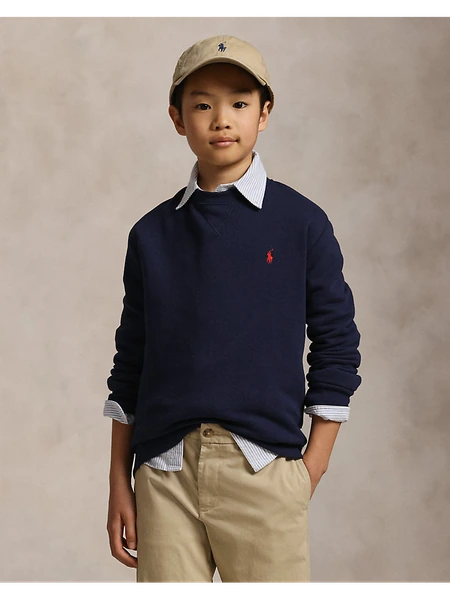 Свитшот Ralph Lauren из флиса с вышитым пони