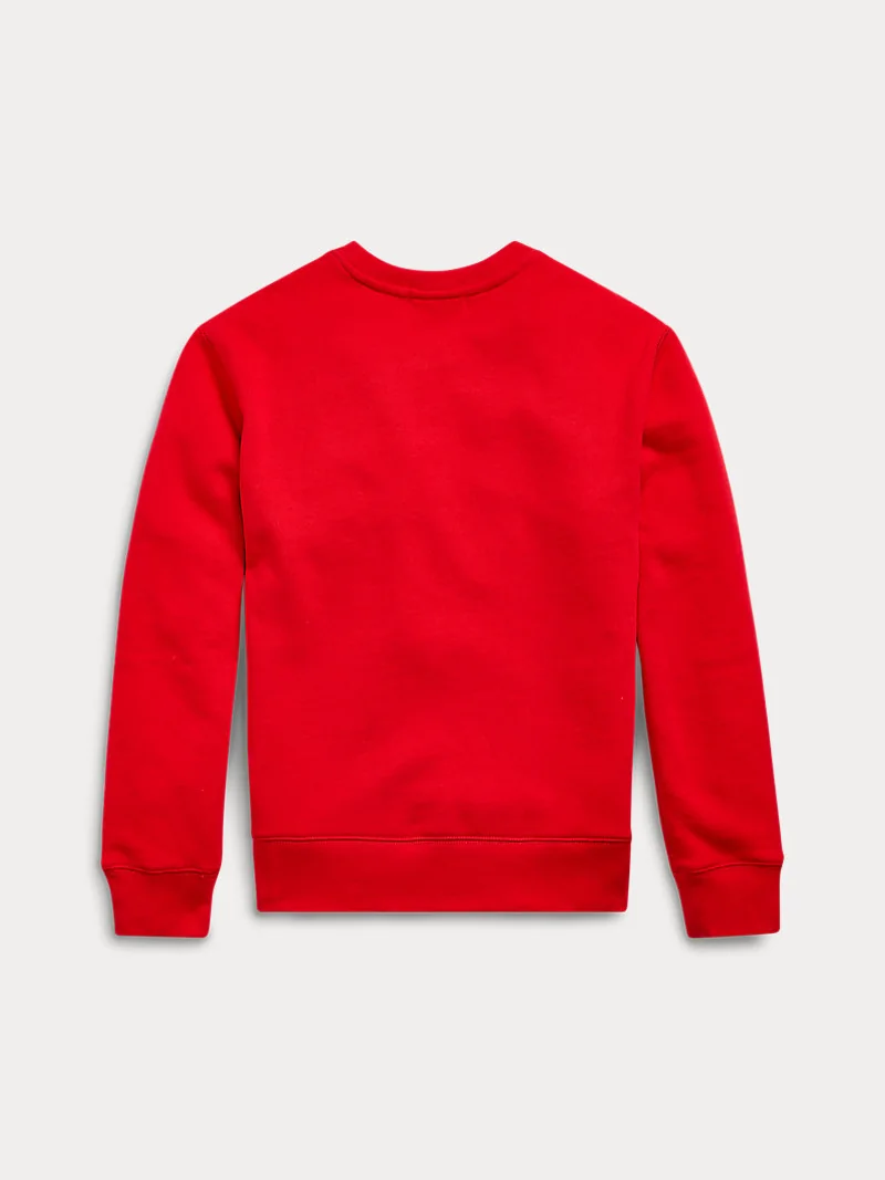 Свитшот Ralph Lauren из флиса с вышитым пони — 3
