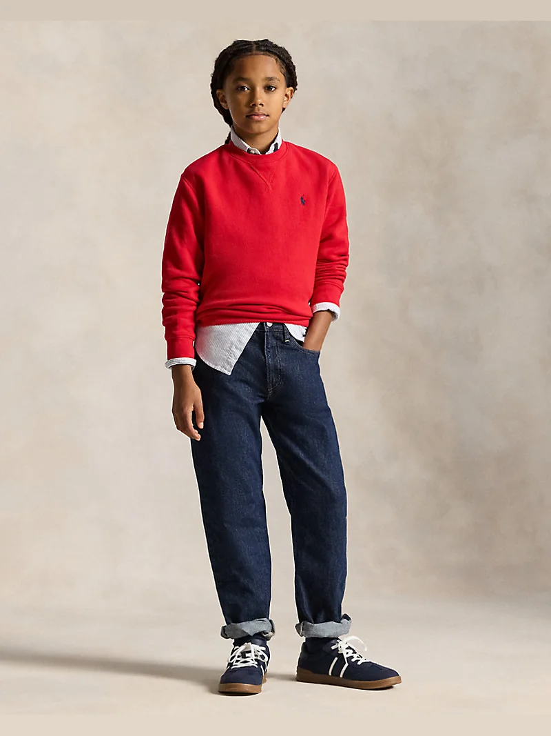 Свитшот Ralph Lauren из флиса с вышитым пони — 4