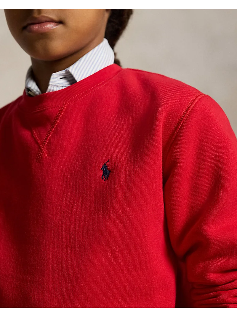 Свитшот Ralph Lauren из флиса с вышитым пони — 5