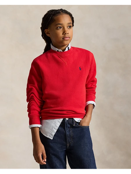 Свитшот Ralph Lauren из флиса с вышитым пони