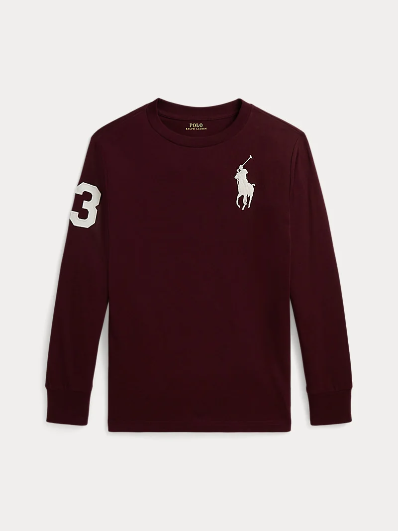 Футболка с длинным рукавом Big Pony Ralph Lauren — 1