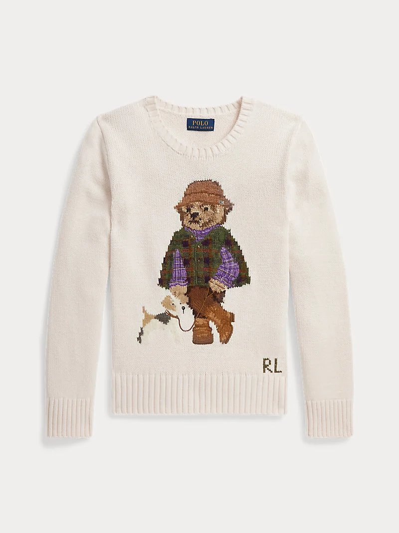Свитер с вышивкой Polo Bear — 1