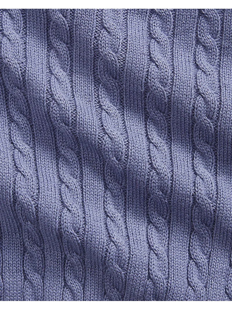 Комплект кардиган и юбка-шорты Ralph Lauren с косами — 3
