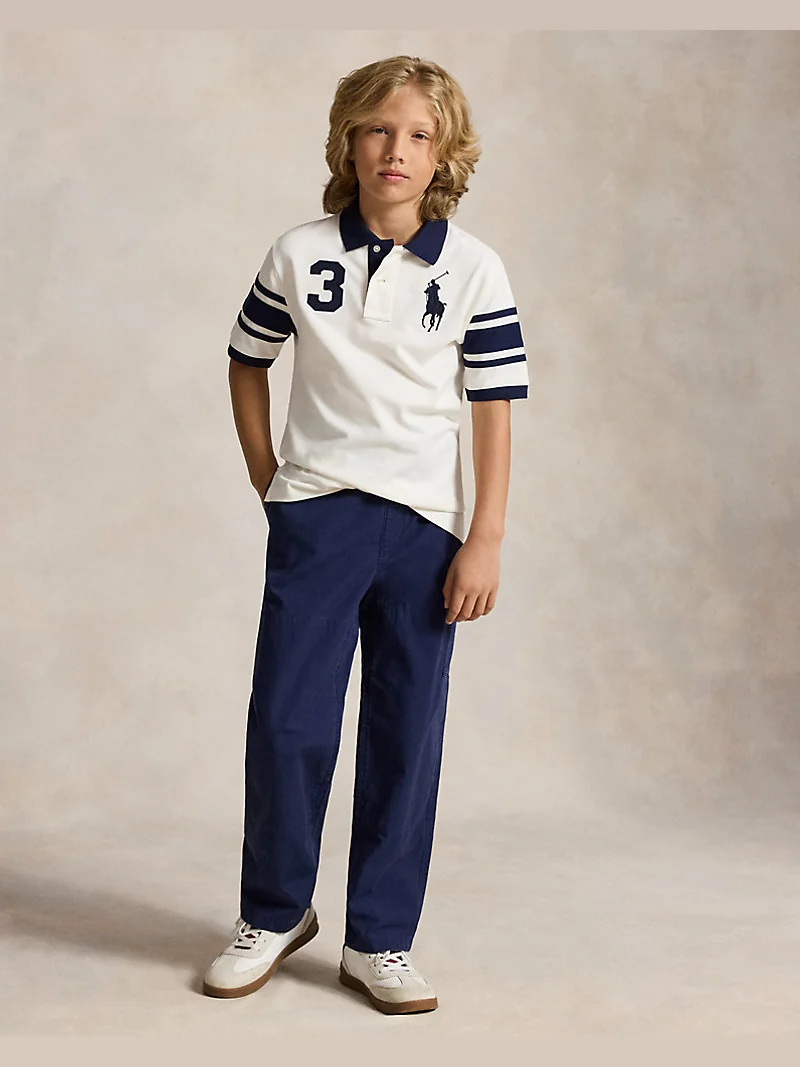 Поло Ralph Lauren из хлопкового пике с большим пони — 4