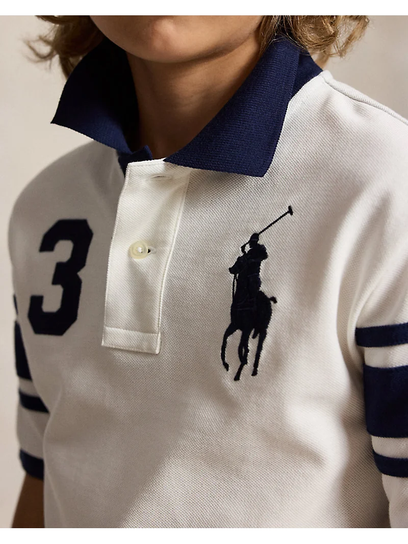 Поло Ralph Lauren из хлопкового пике с большим пони — 5