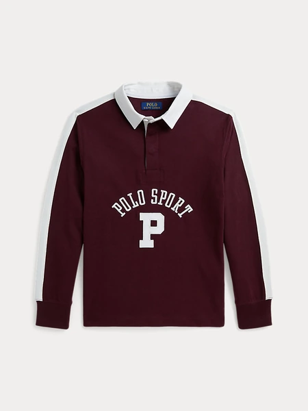 Хлопковая регби-рубашка Polo Sport