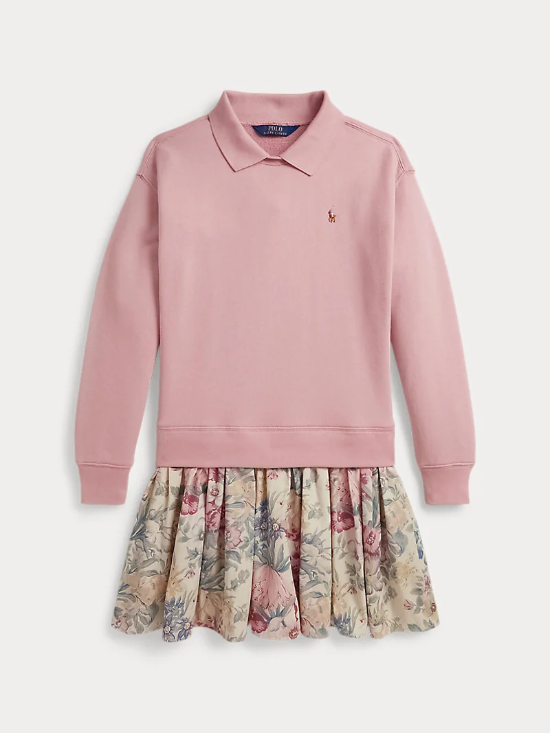 Платье-свитшот с цветочной юбкой Ralph Lauren — 2