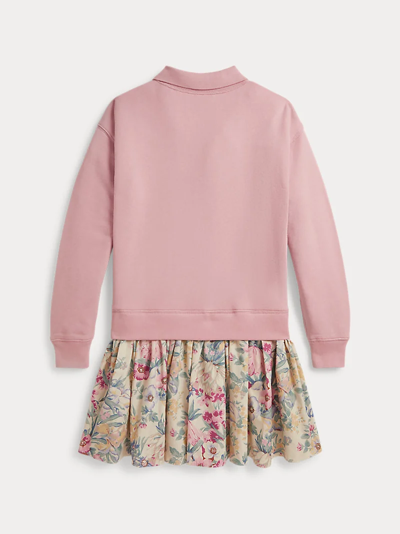 Платье-свитшот с цветочной юбкой Ralph Lauren — 3