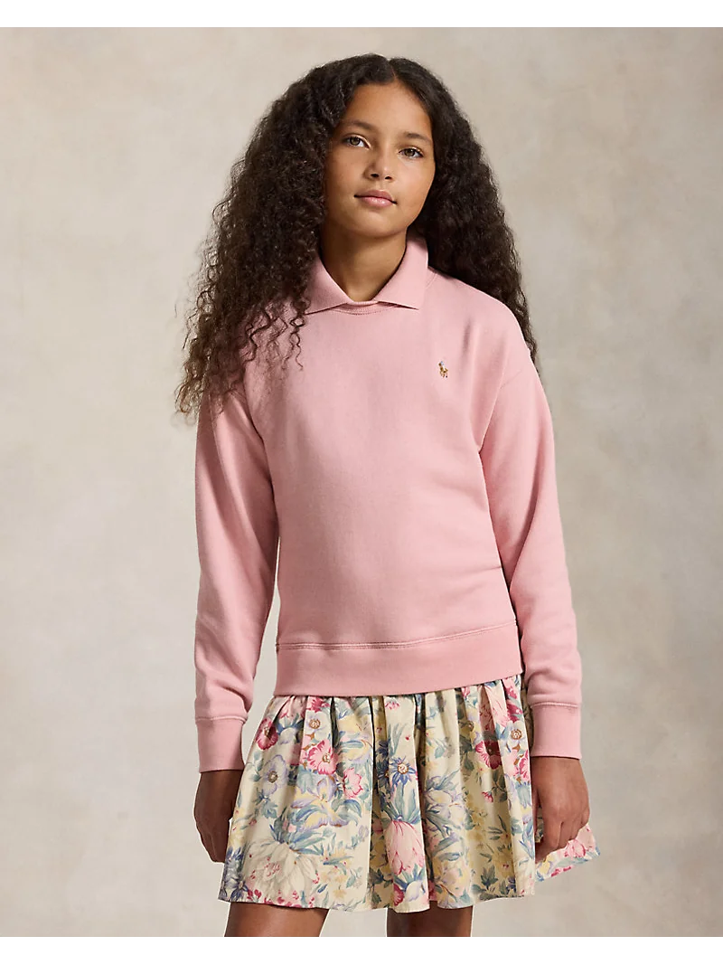 Платье-свитшот с цветочной юбкой Ralph Lauren — 4