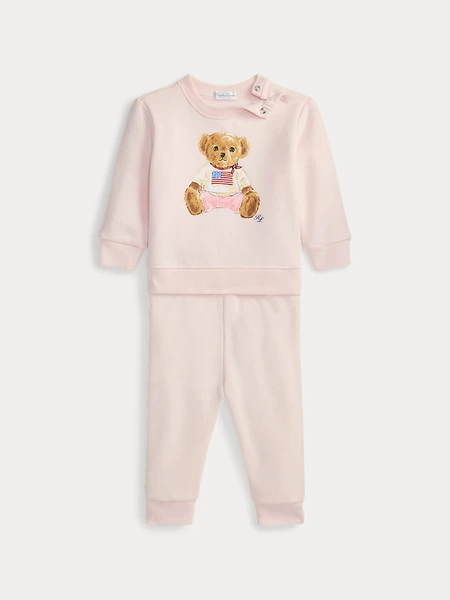 Комплект свитшот и штаны Polo Bear из флиса