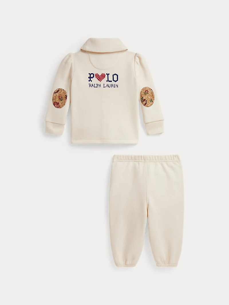Комплект кардиган и брюки Ralph Lauren из флиса — 2