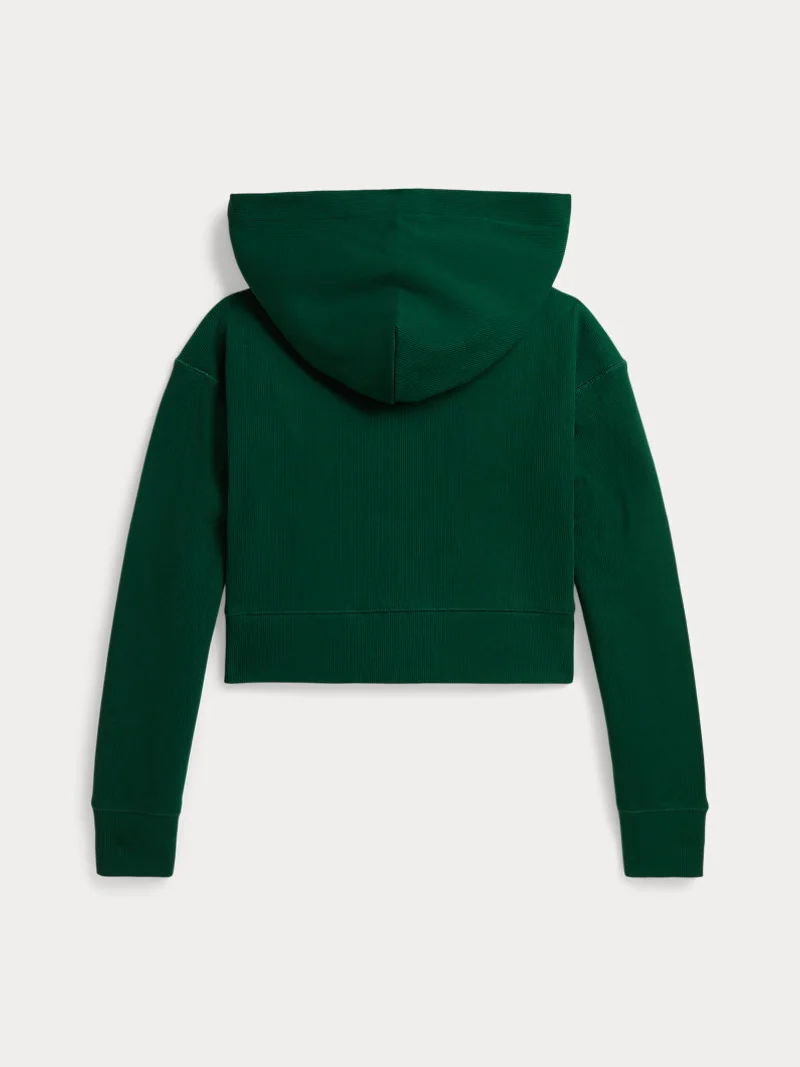 Худи Ribbed Boxy на молнии — 1