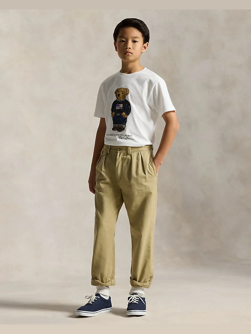 Хлопковая футболка Polo Bear — 4