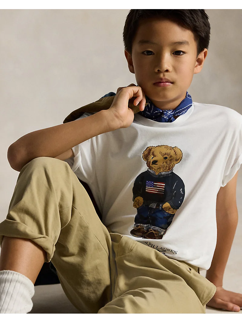 Хлопковая футболка Polo Bear — 6