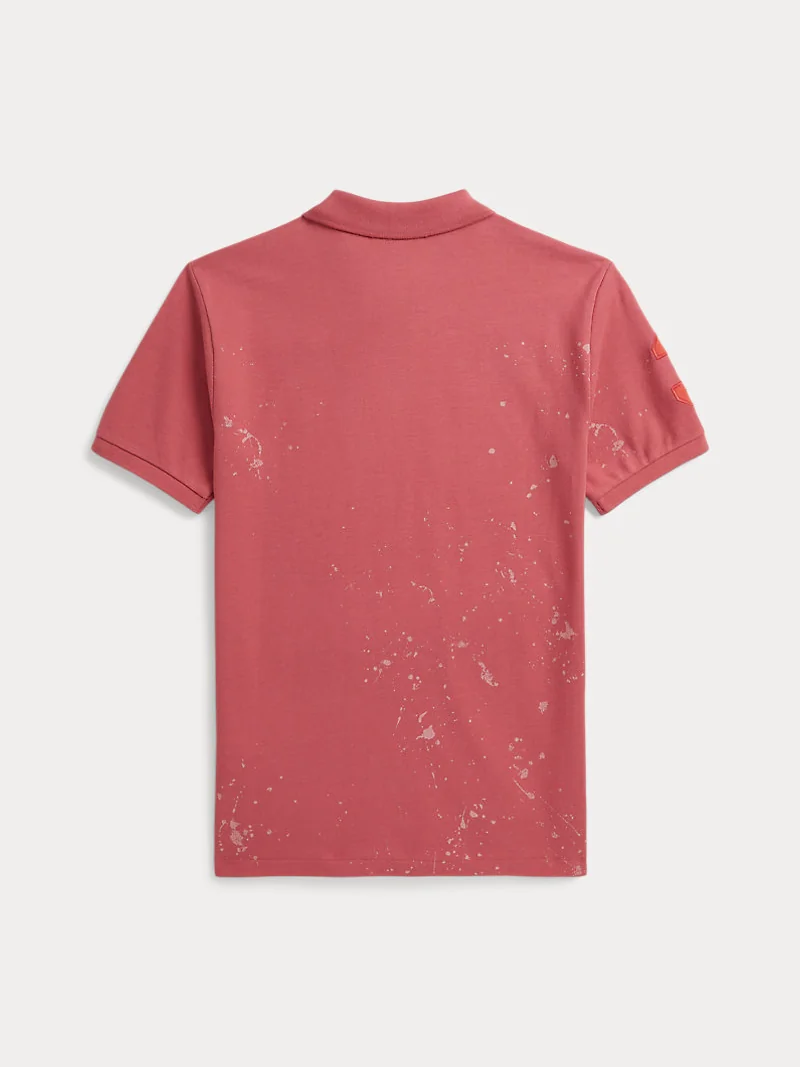 Поло Big Pony с принтом в стиле брызг краски Ralph Lauren — 2